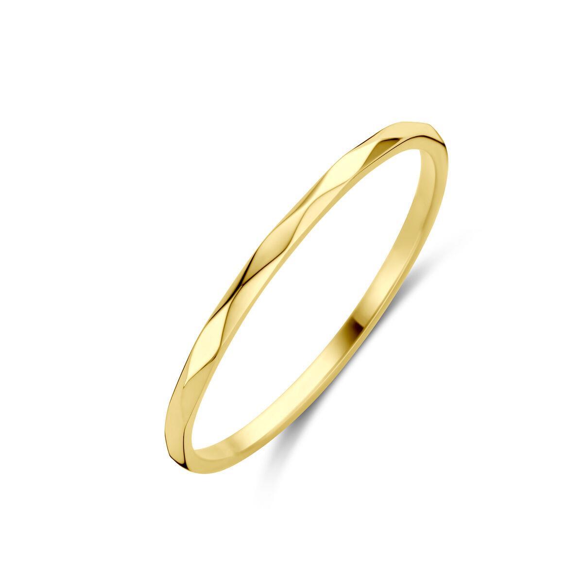 facettierter Ring 56