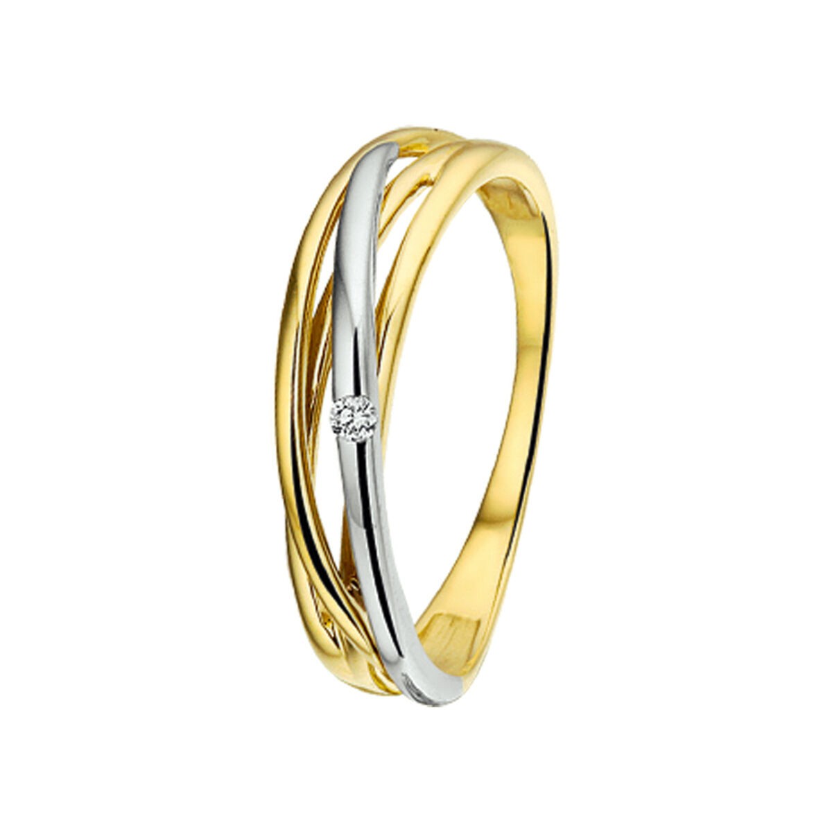 Ring mit kleinem Brillant