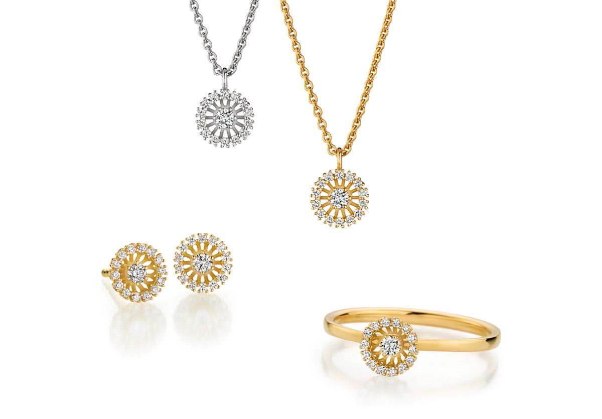 Jörg Heinz Swing Boho Gelbgold Collier