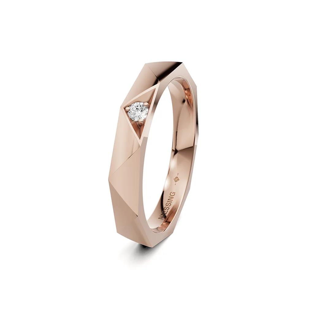 Niessing Triangle Ring Roséwood
