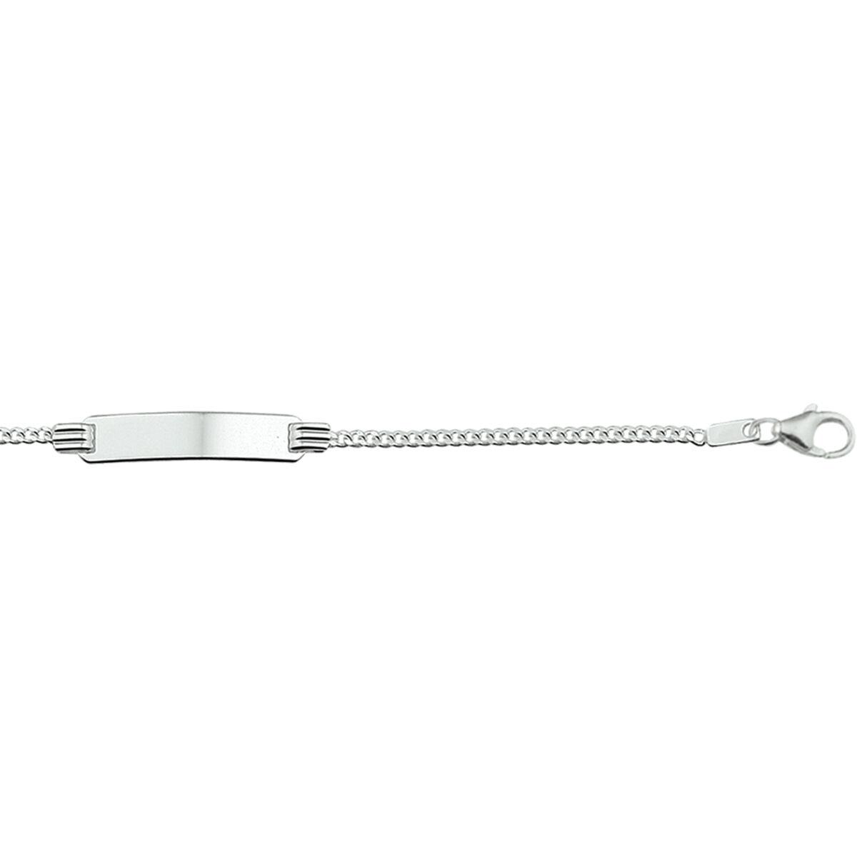 Identarmband Silber 13 - 15 cm