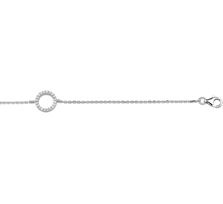 Armband mit Zirkonia Kreis