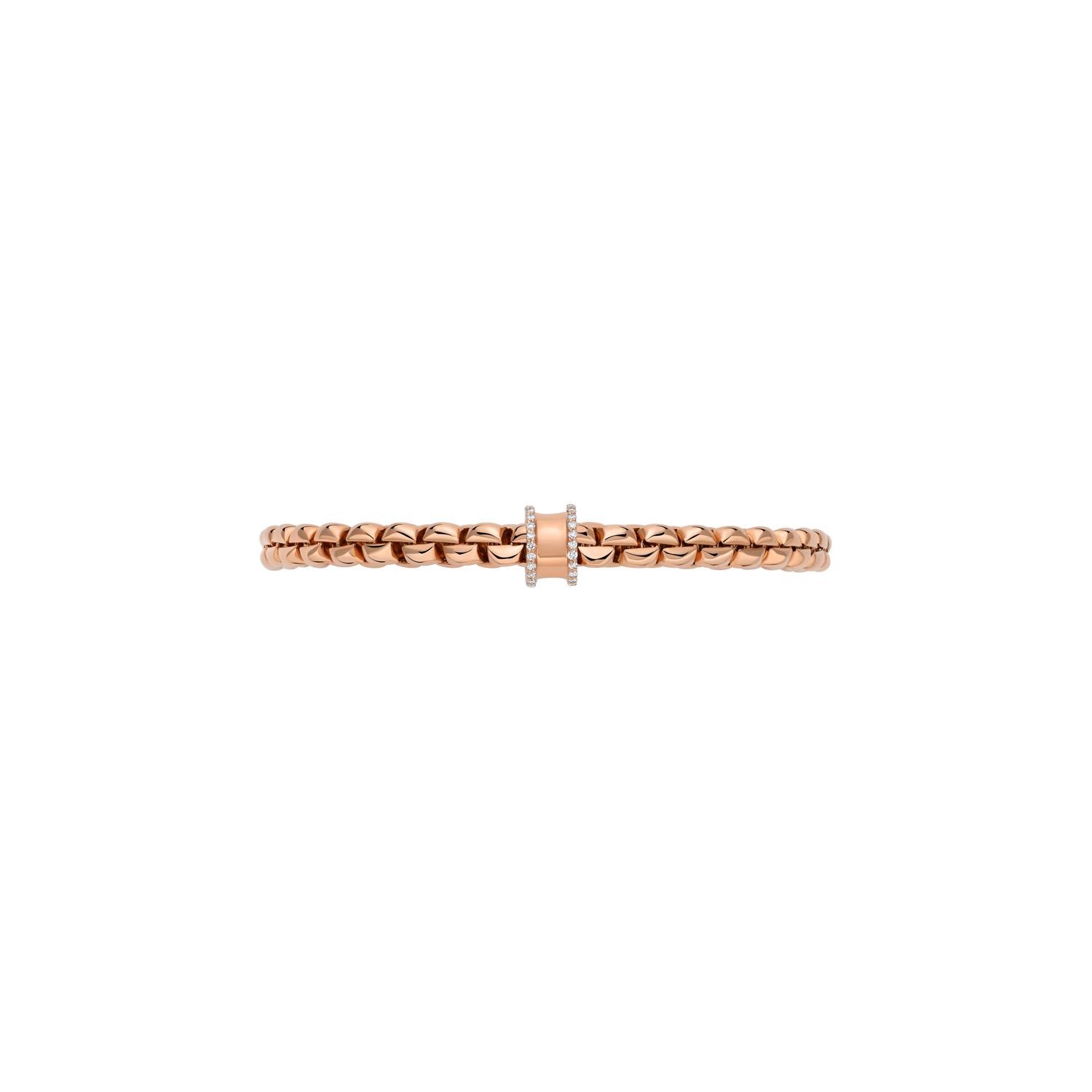 Fope Armband EKA Rotgold mit Brillanten M
