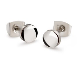 Boccia Titanium Ohrstecker rund