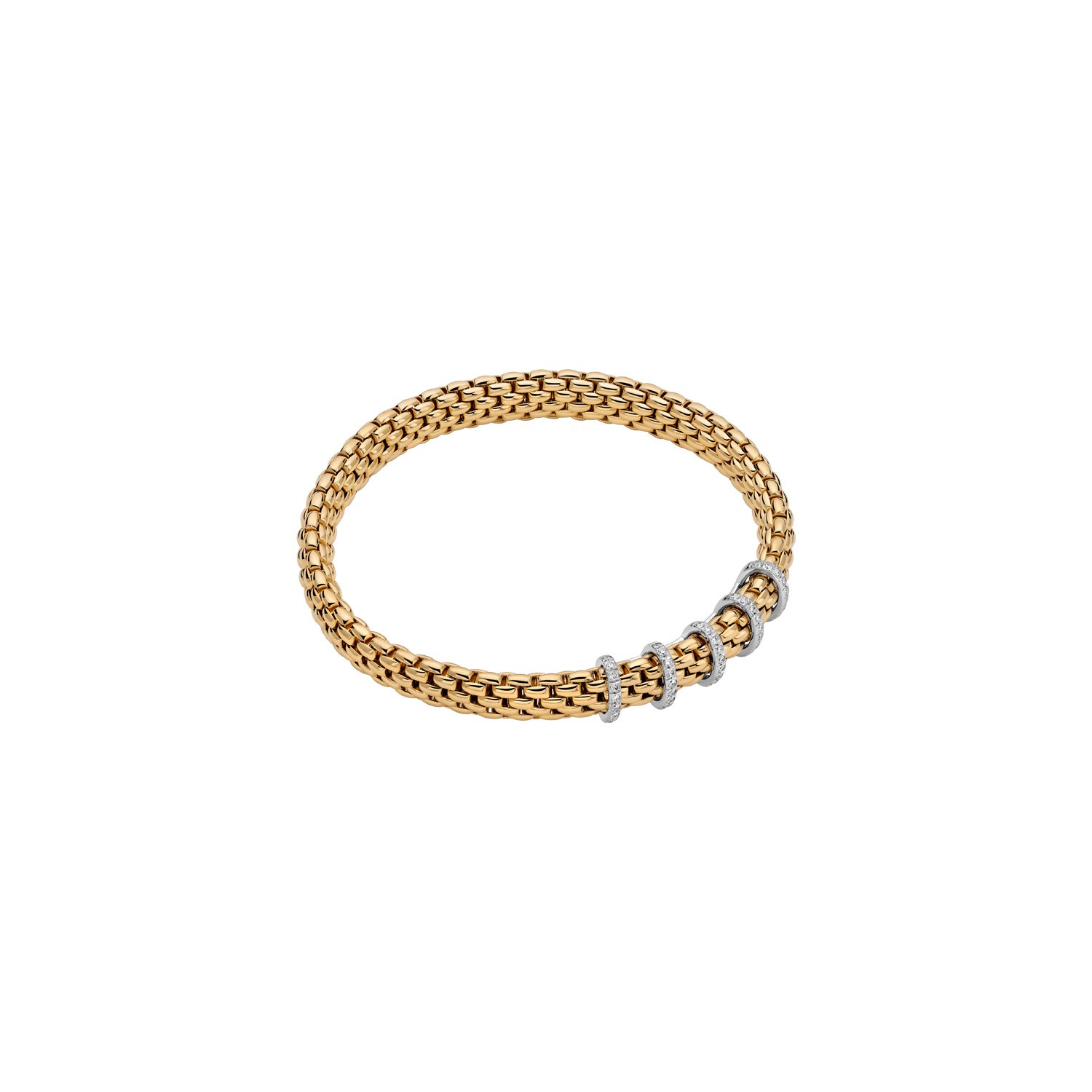 Fope Armband Vendome Gelbgold M