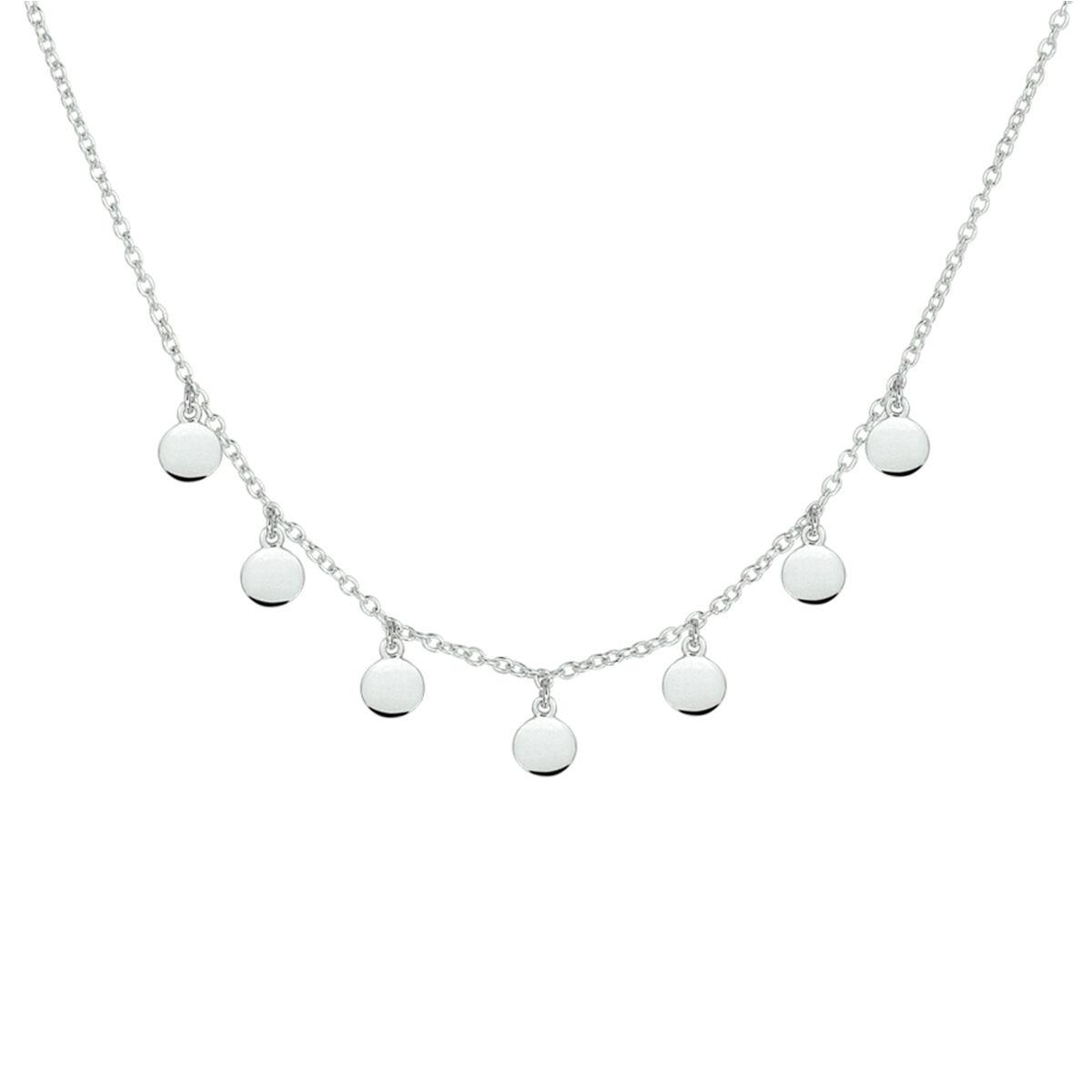 Anker Collier mit 7 runden Plättchen