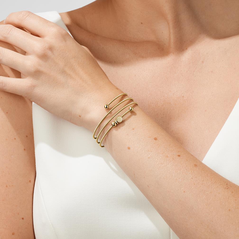 Niessing Colette C Embrace 3er Armreif Gelbgold 62