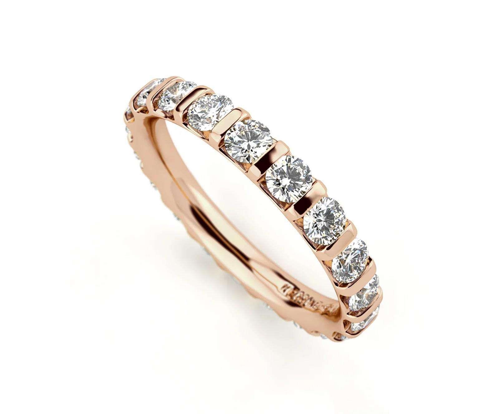 Niessing Memory Ring Rotgold 0,77ct