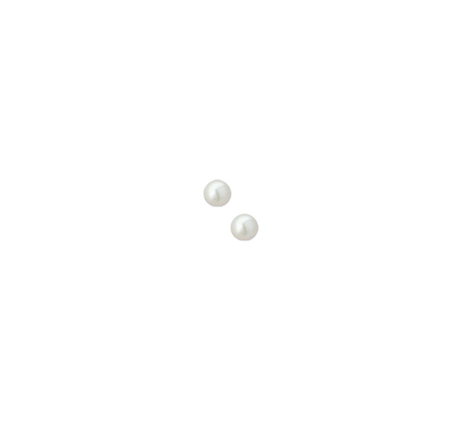 Süßwasser Perlohrstecker 4,0mm