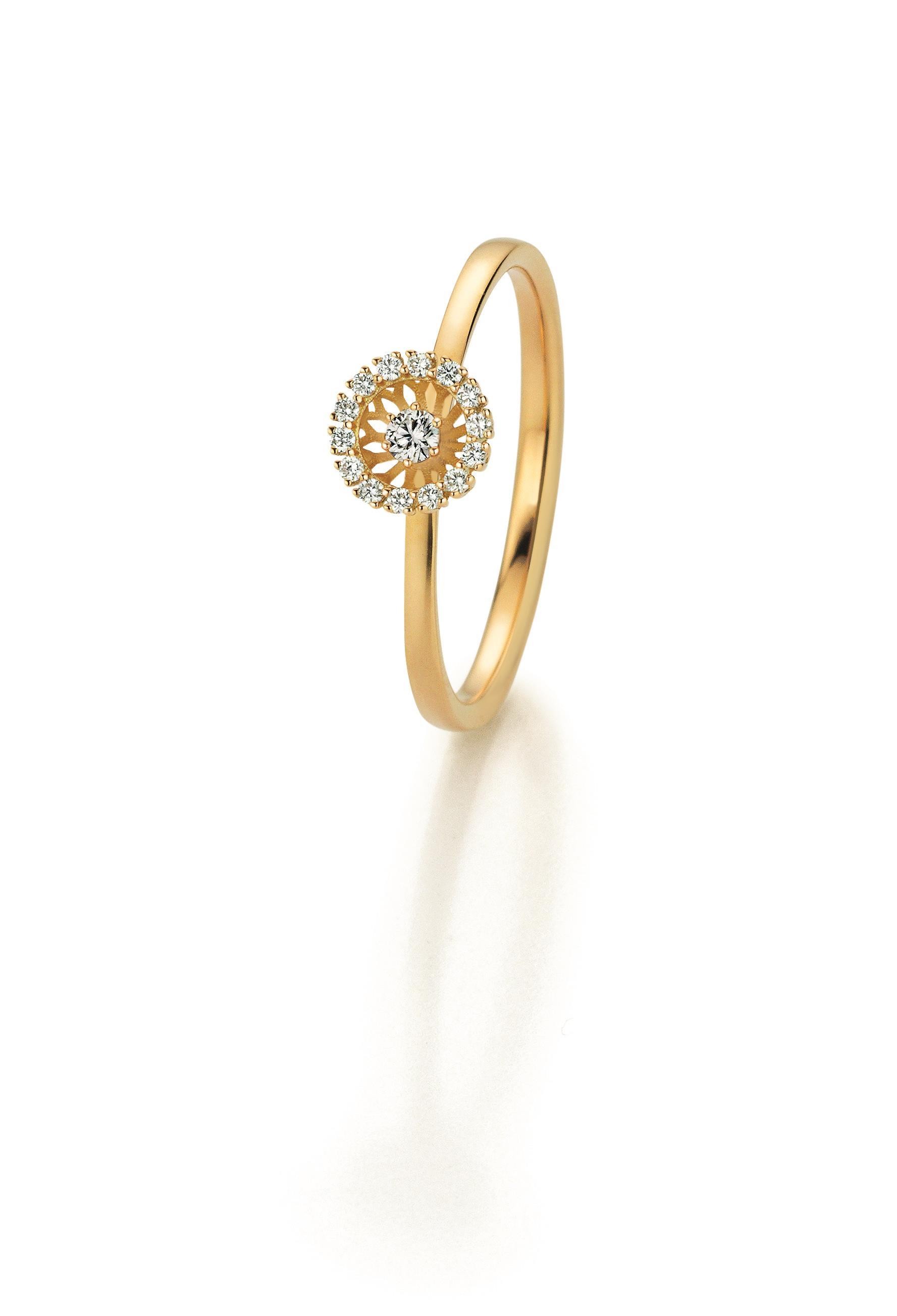 Jörg Heinz Swing Boho XS Ring Gelbgold