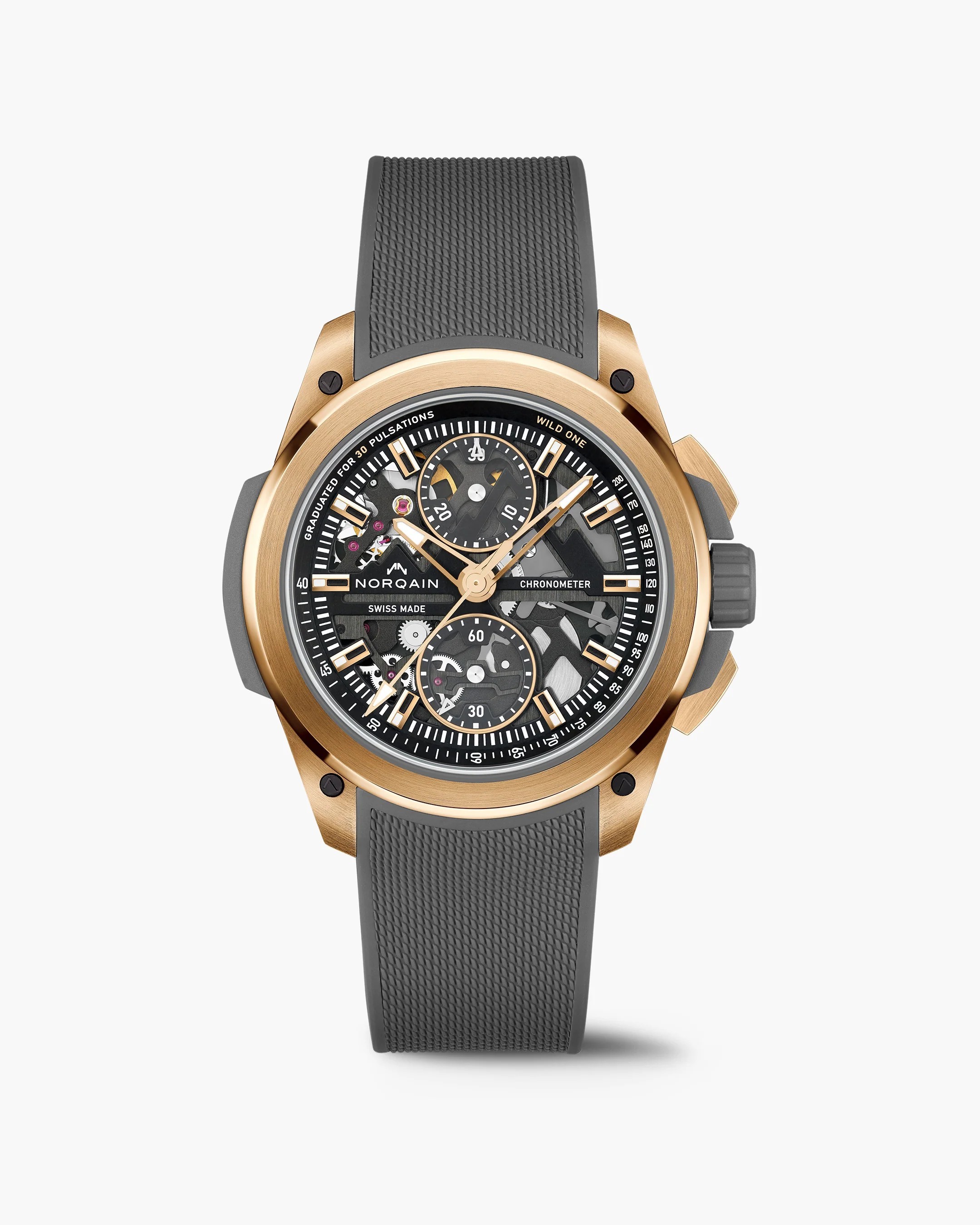 Norqain Wild One Skelett Chrono Gold Limited