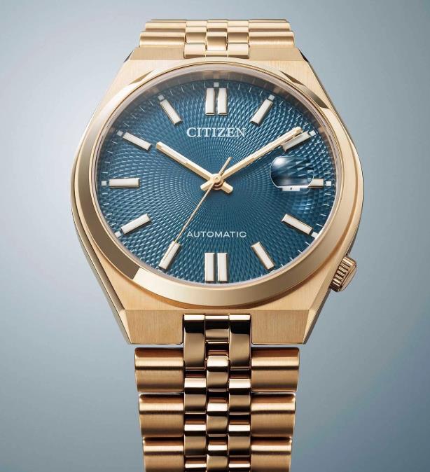 Citizen Tsuyosa 60 Automatik Blau Rosé