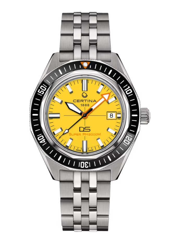 Certina DS Super PH2000M Gelb