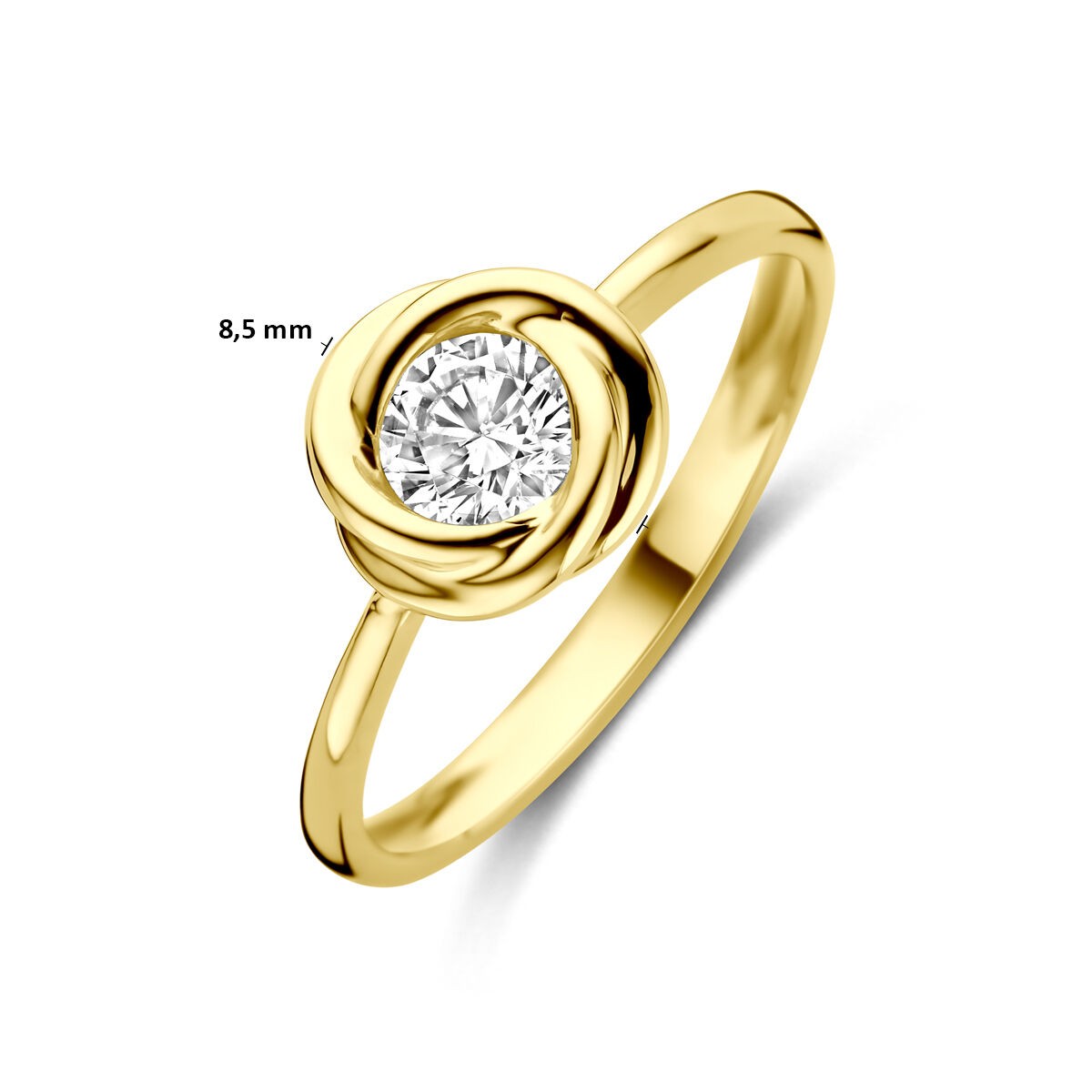 Ring mit Zirkonia Ring in Ring