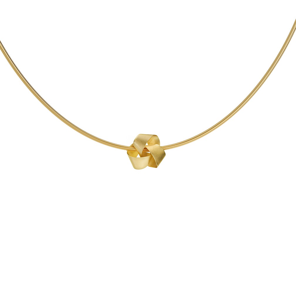 Niessing Papyr Anhänger 4,0mm Gelbgold