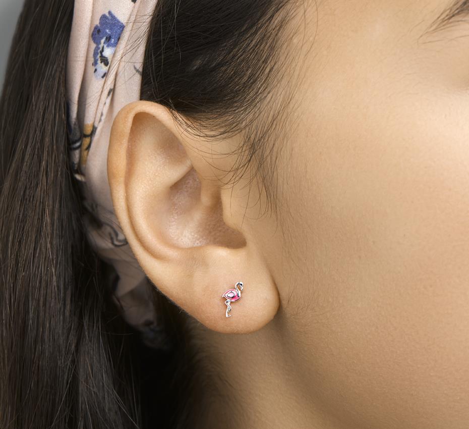 Flamingo Ohrstecker