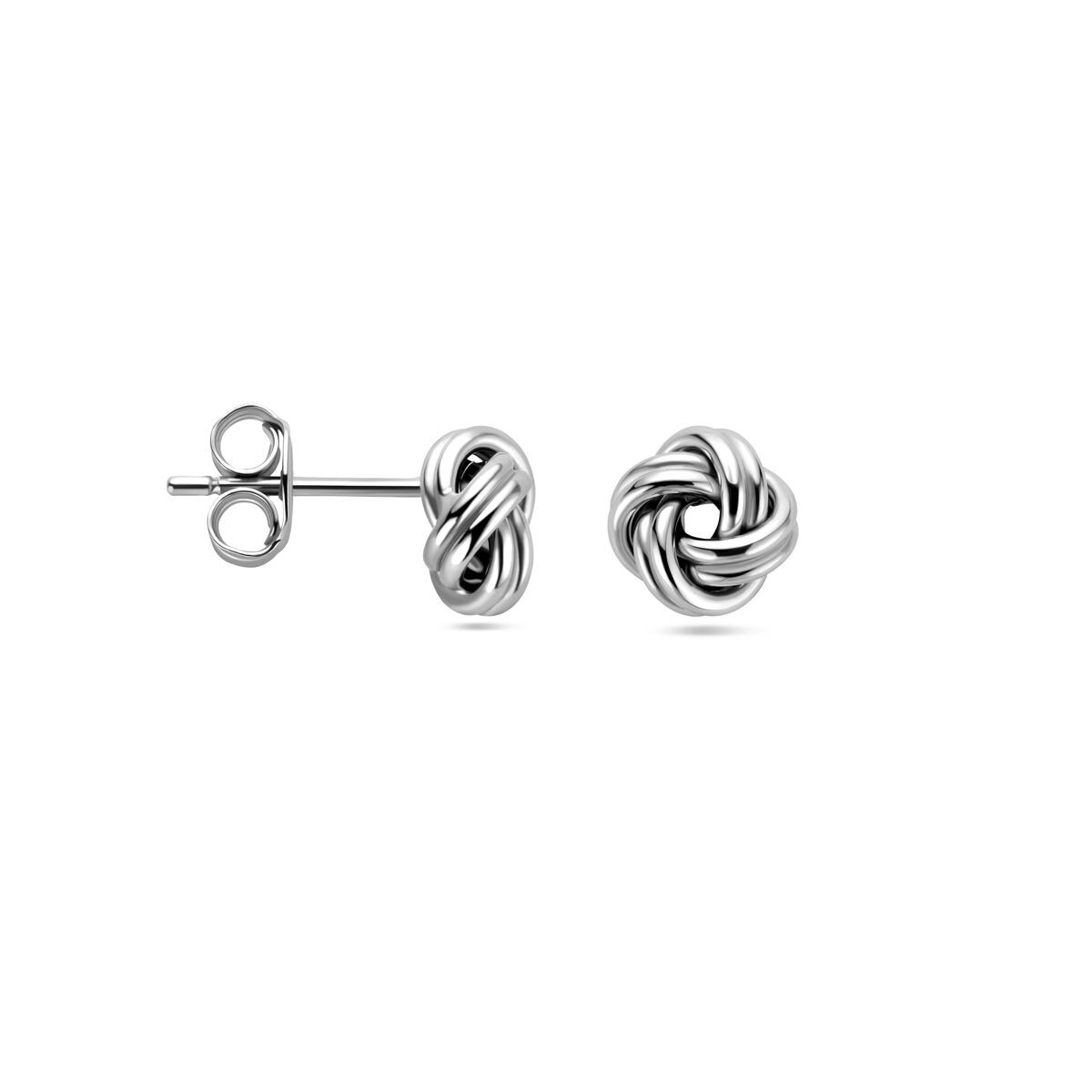 Knoten Ohrstecker 7,0mm