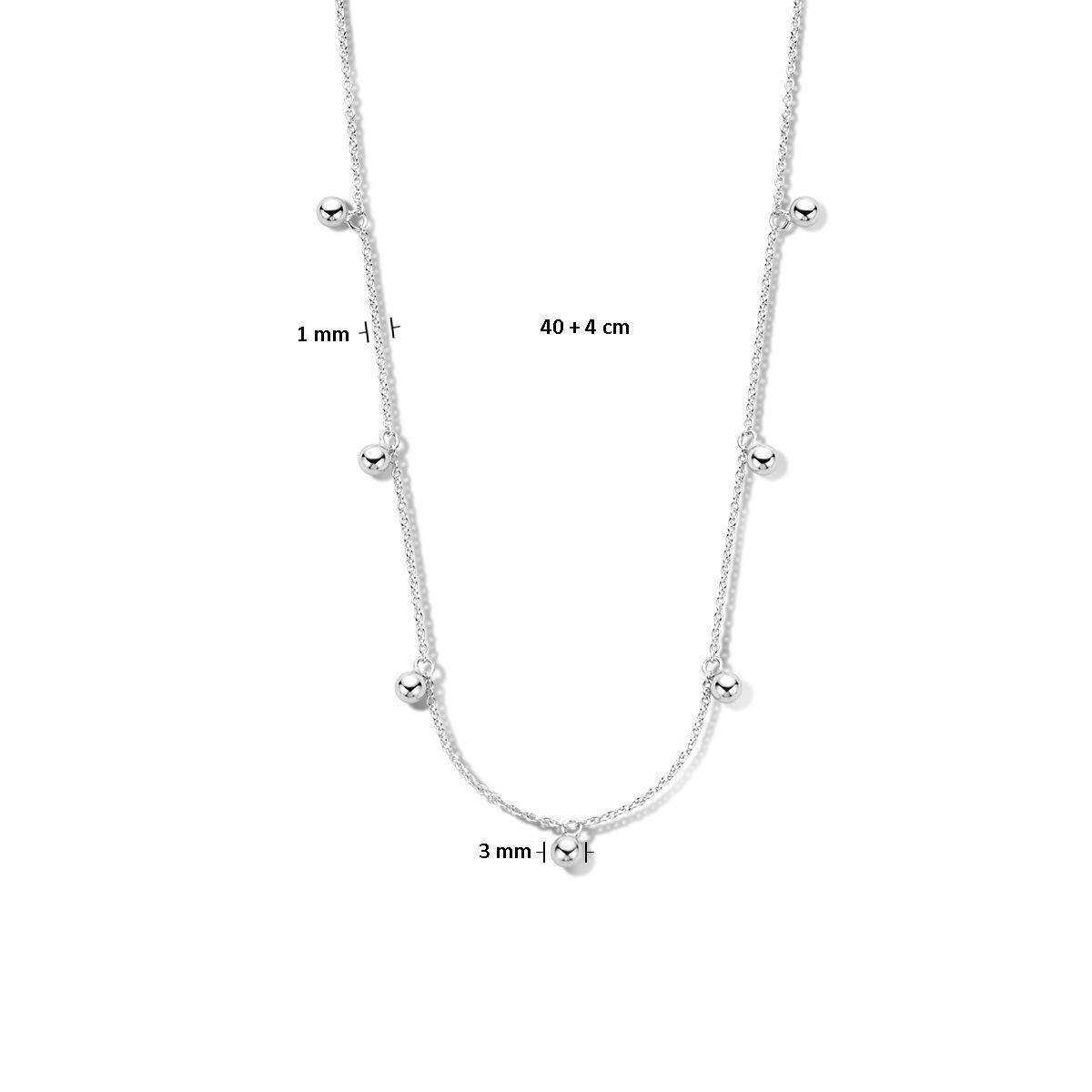 Anker Collier mit Kügelchen