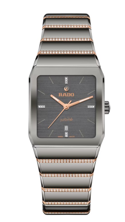 Rado Anatom Plasma Keramik und Rotgold Diamanten