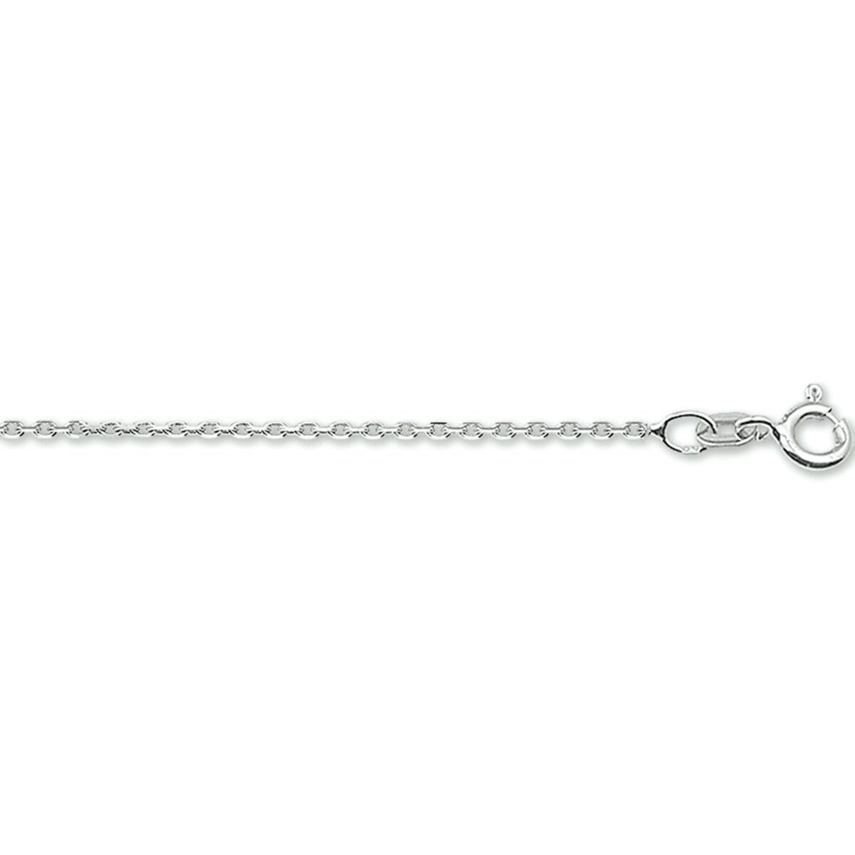 Collierkette Anker Weißgold 60,0cm