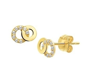 Ohrstecker Ring in Ring