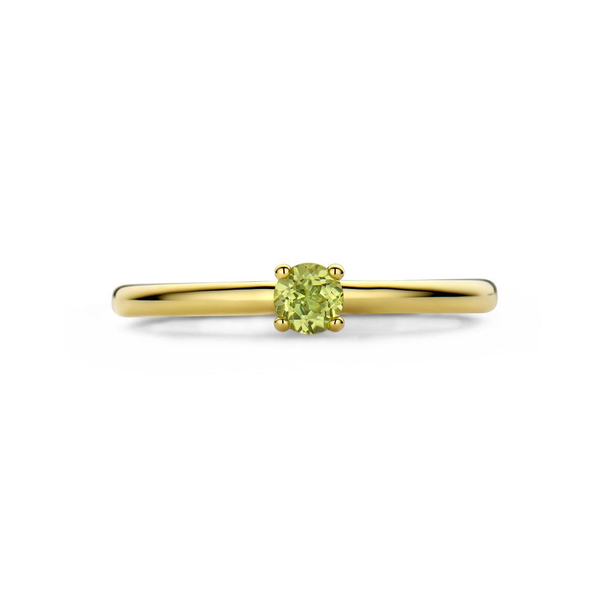 Solitaire Ring Peridot