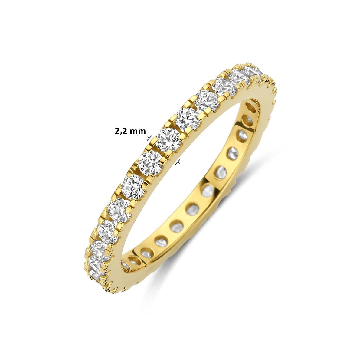 Silber vergoldet Memoire Ring Verschnitt