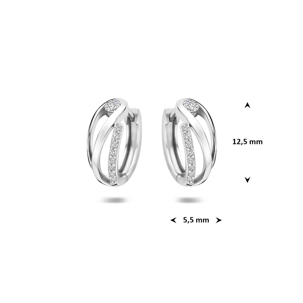 Creolen mit Zirkonia