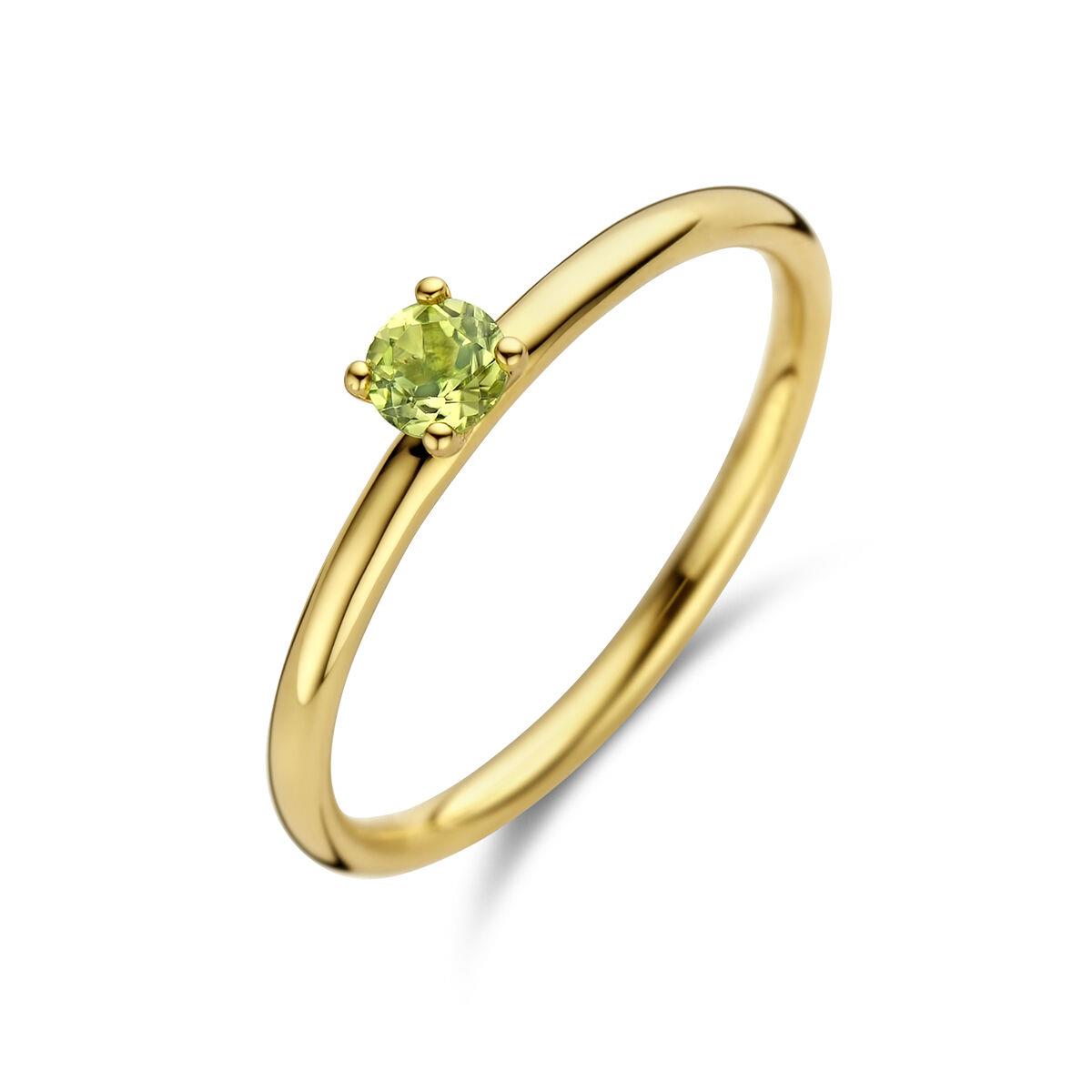 Solitaire Ring Peridot