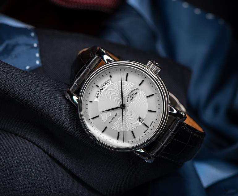 Mühle Glashütte Teutonia II Tag / Datum