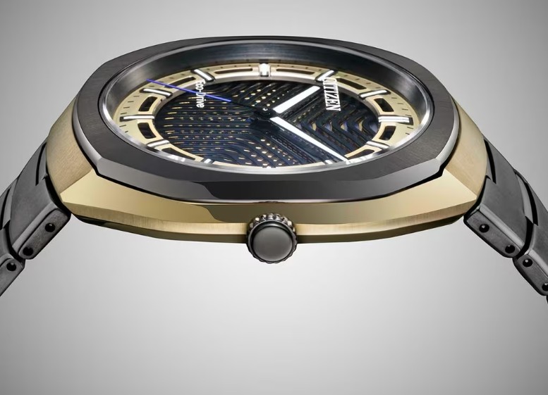Citizen Photon Super Titanium gold schwarz
