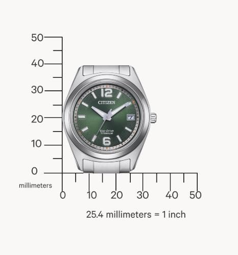 Citizen Titan Uhr Grün