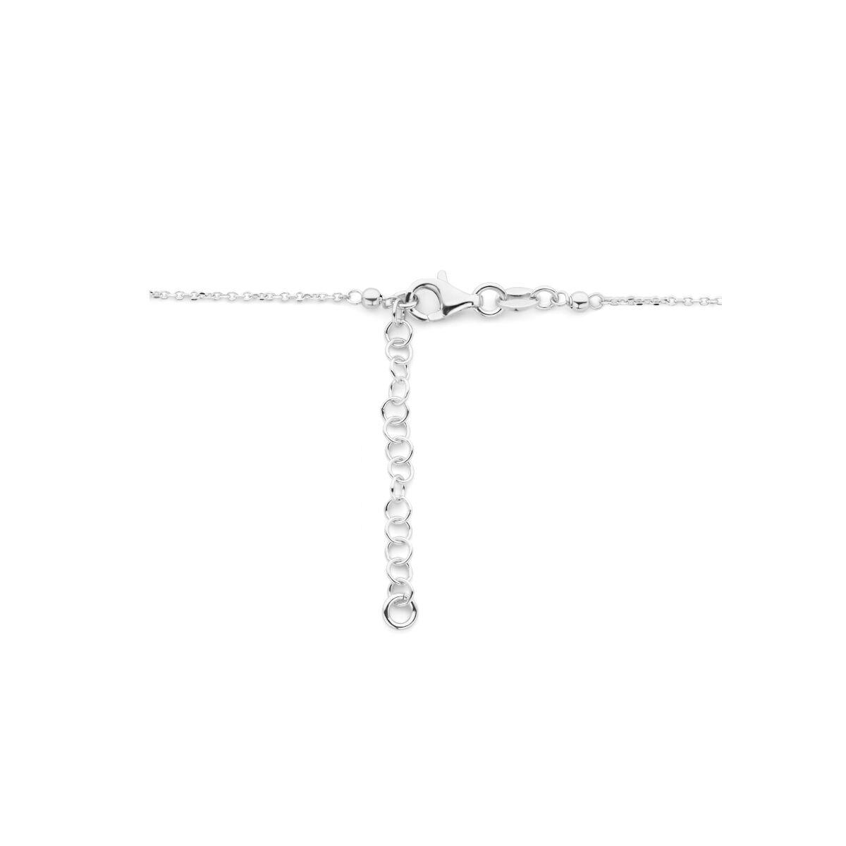 Collier mit facettierten Kugeln