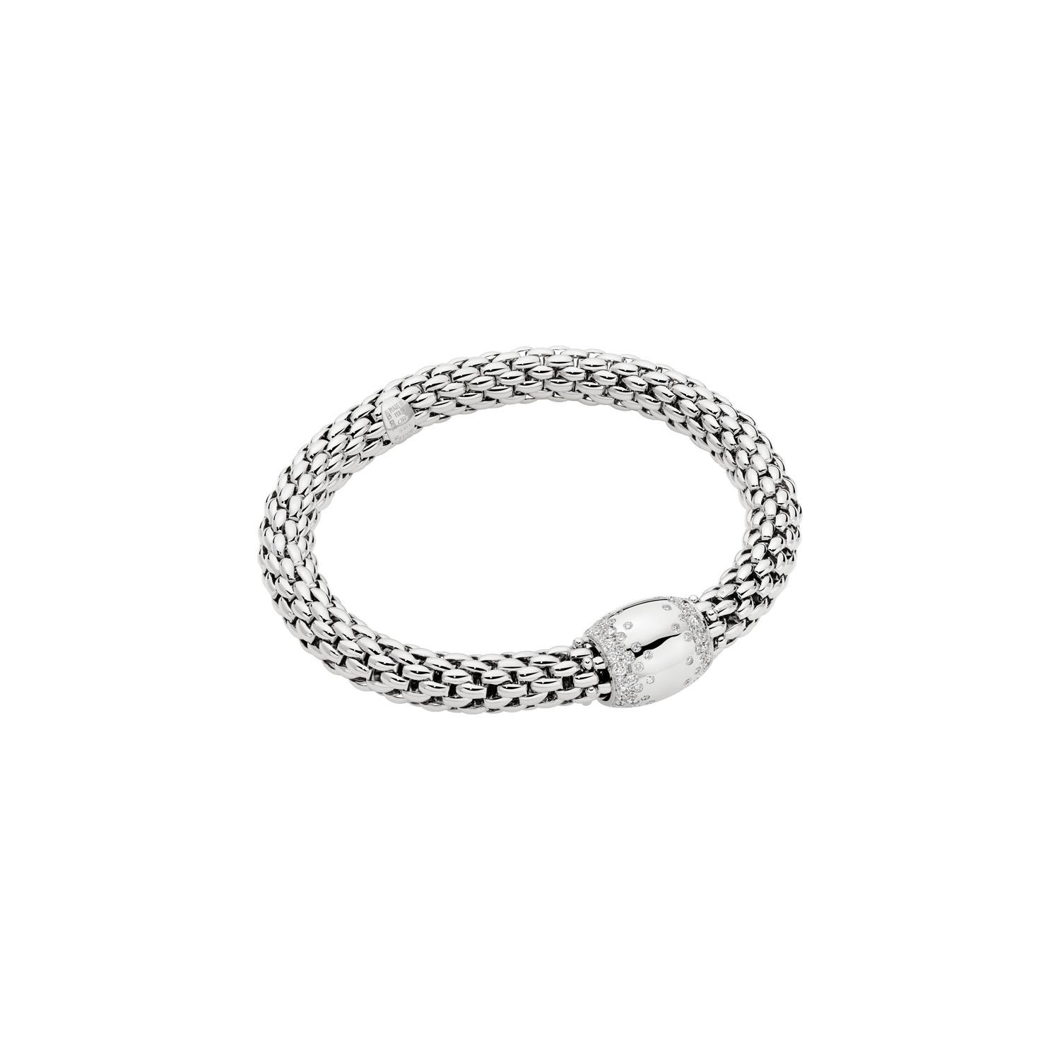 Fope Love Nest Armband Weißgold M