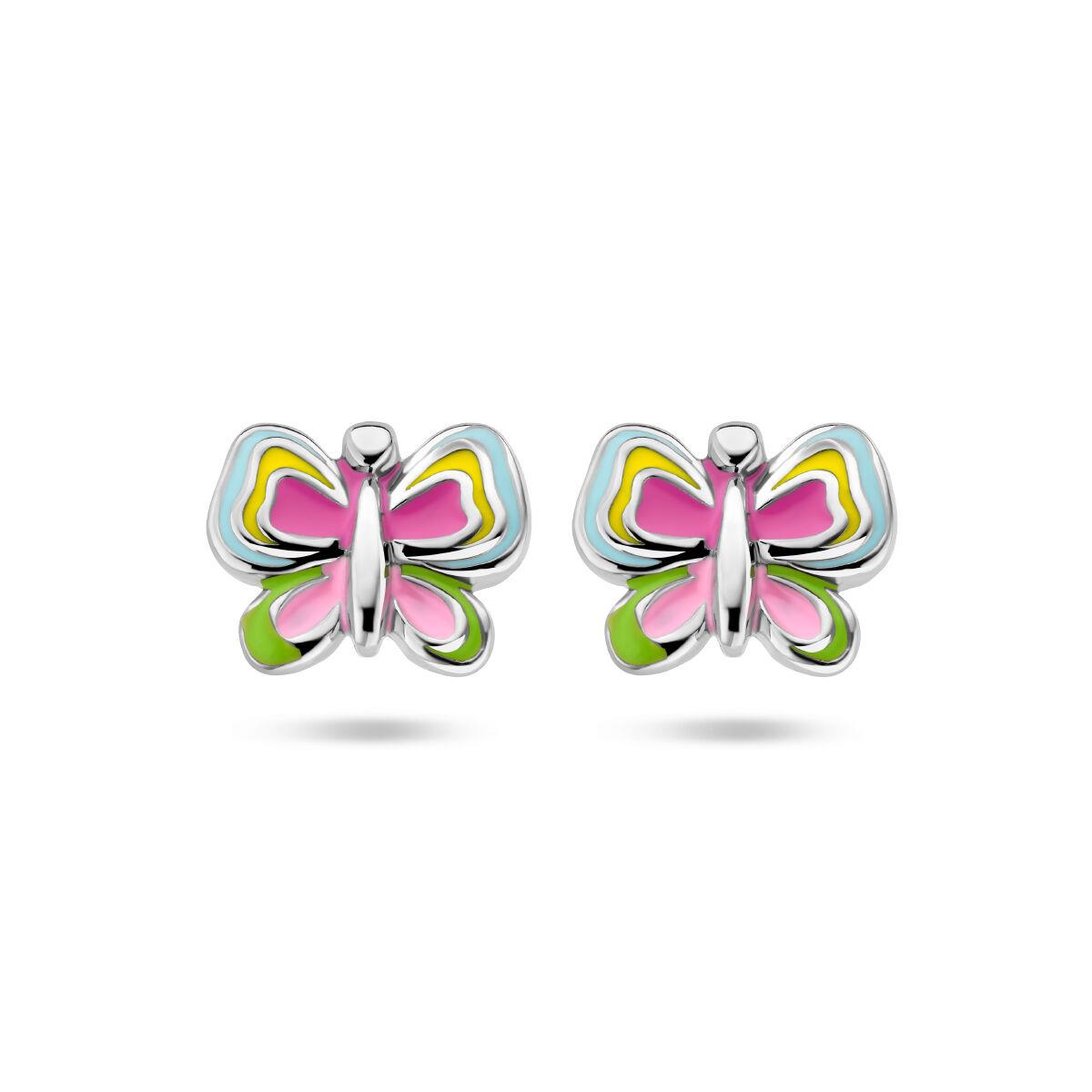 bunte Schmetterling Ohrstecker