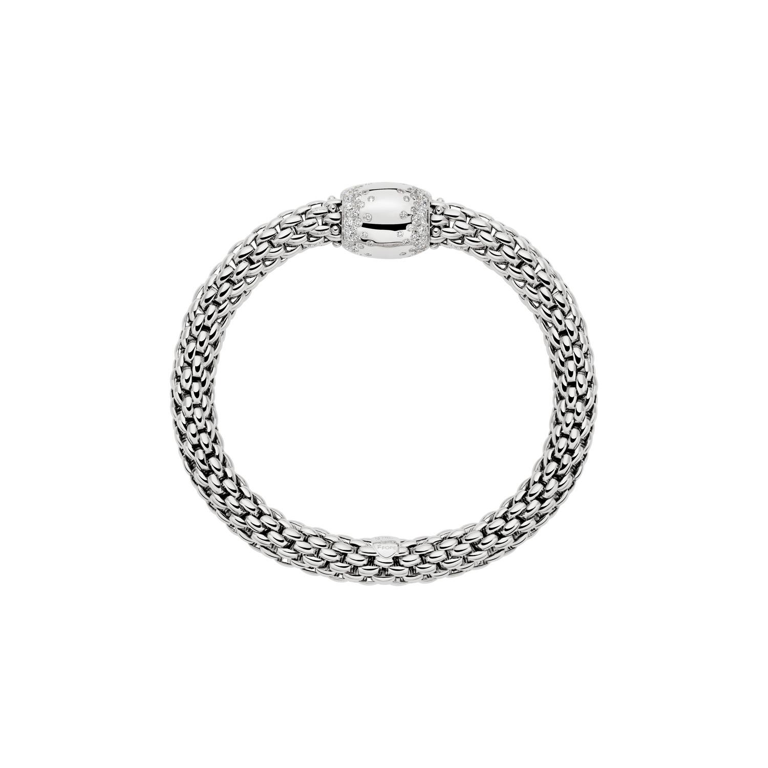 Fope Love Nest Armband Weißgold M