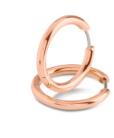 Boccia Titanium Creolen Rotvergoldet 23,0mm