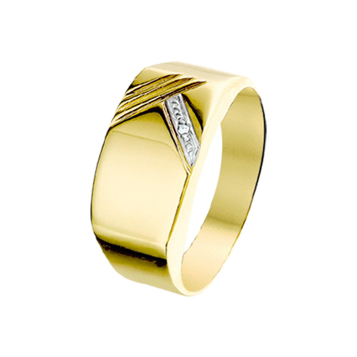 Siegelring mit Brillant
