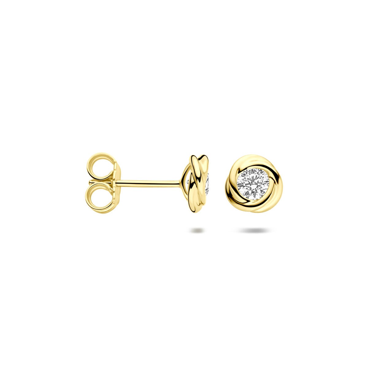 Ohrstecker mit Zirkonia 6,5mm