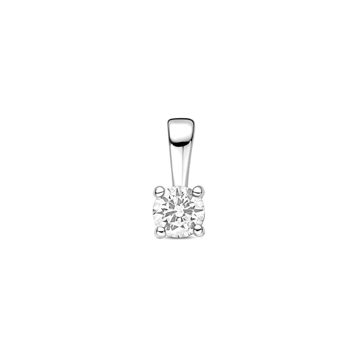Anhänger Solitaire Zirkonia 4,0mm