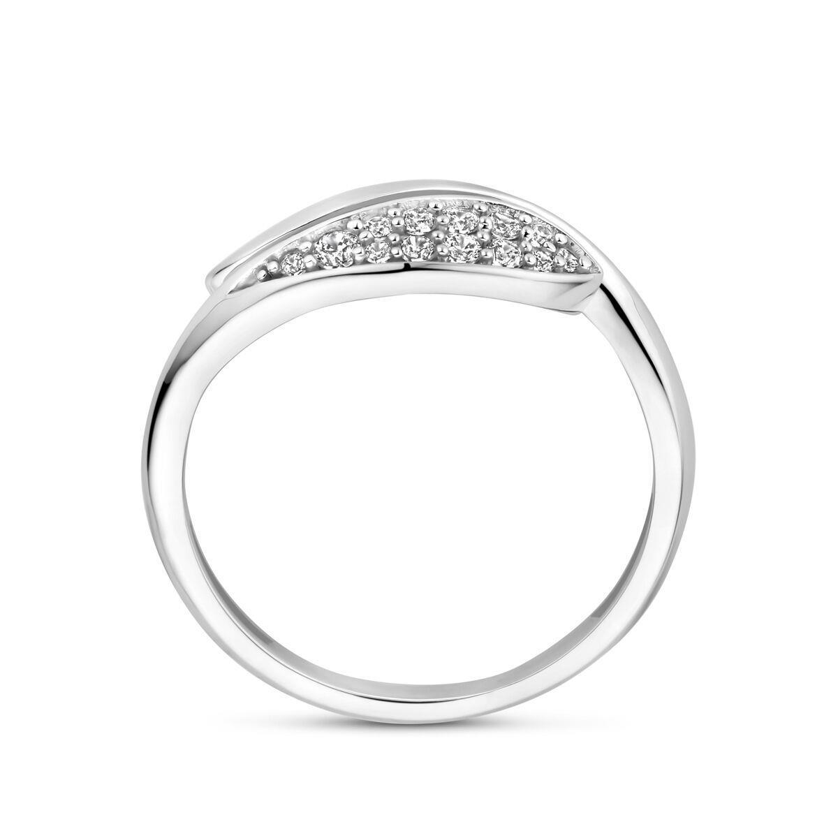 Silber Ring mit Zirkonia Gr. 52