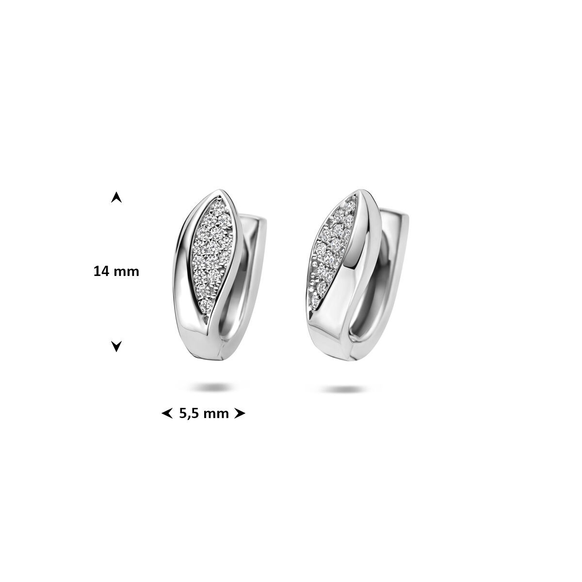 Creolen Pavée 12,0mm