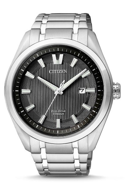 Citizen Eco-Drive Titan Uhr Schwarz