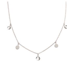 Boccia Titanium Collier mit 5 Plättchen