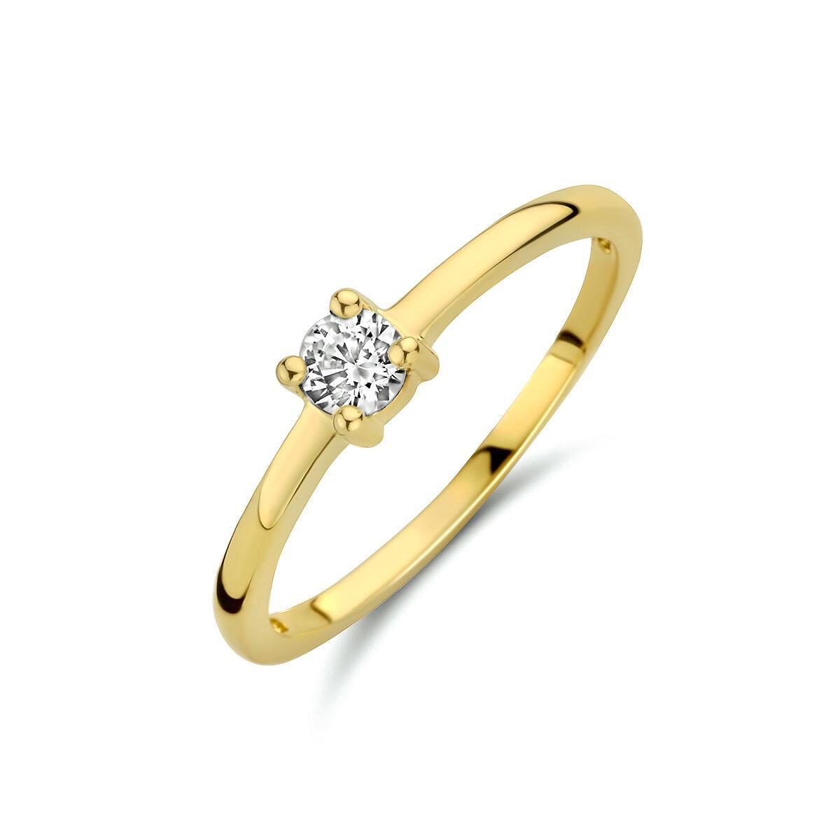 Solitaire Ring 4 Krappenfassung