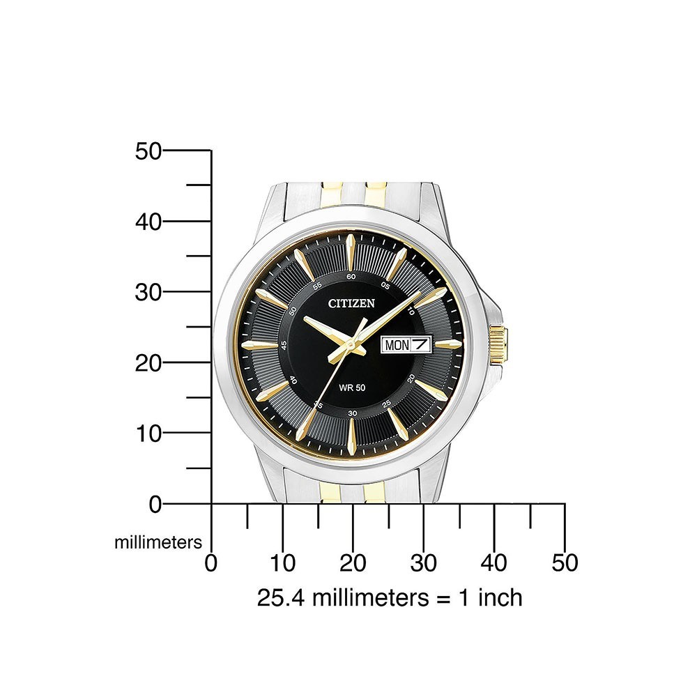 Citizen Quarz Armbanduhr Bicolor