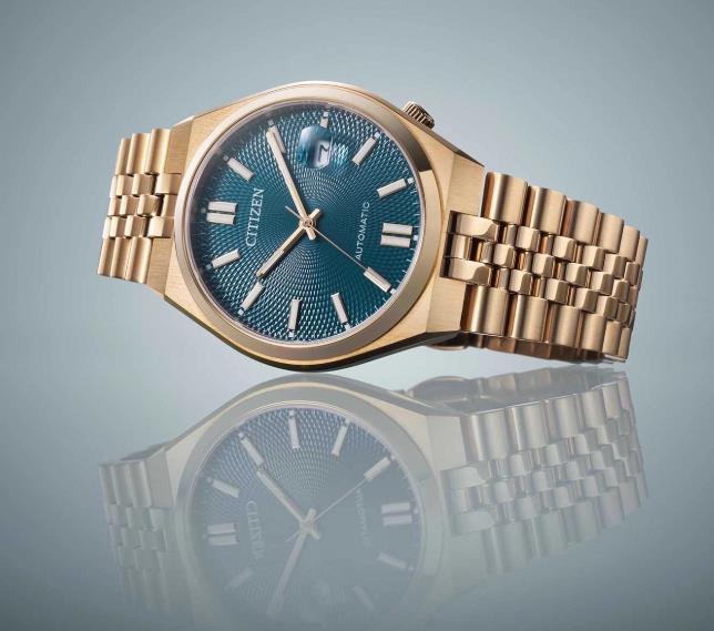 Citizen Tsuyosa 60 Automatik Blau Rosé