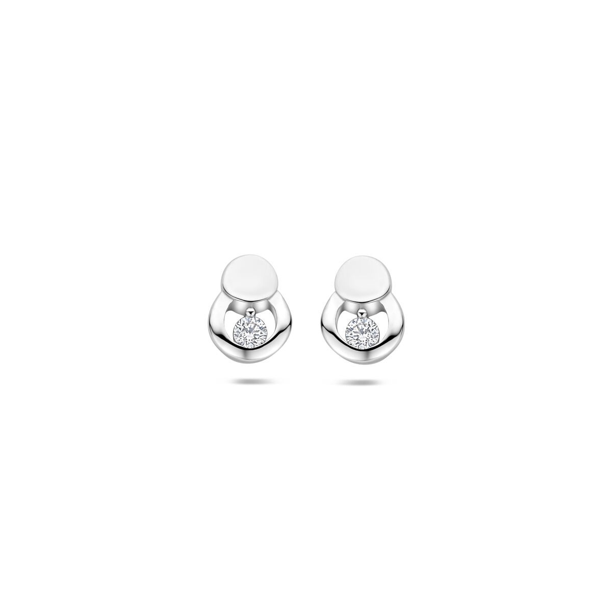 Ohrstecker Silber mit Zirkonia