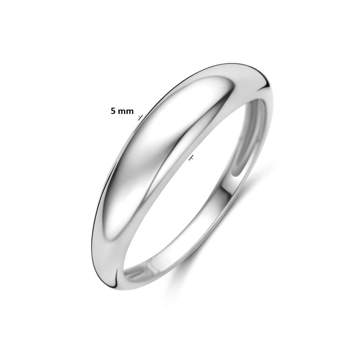 Silber Ring poliert