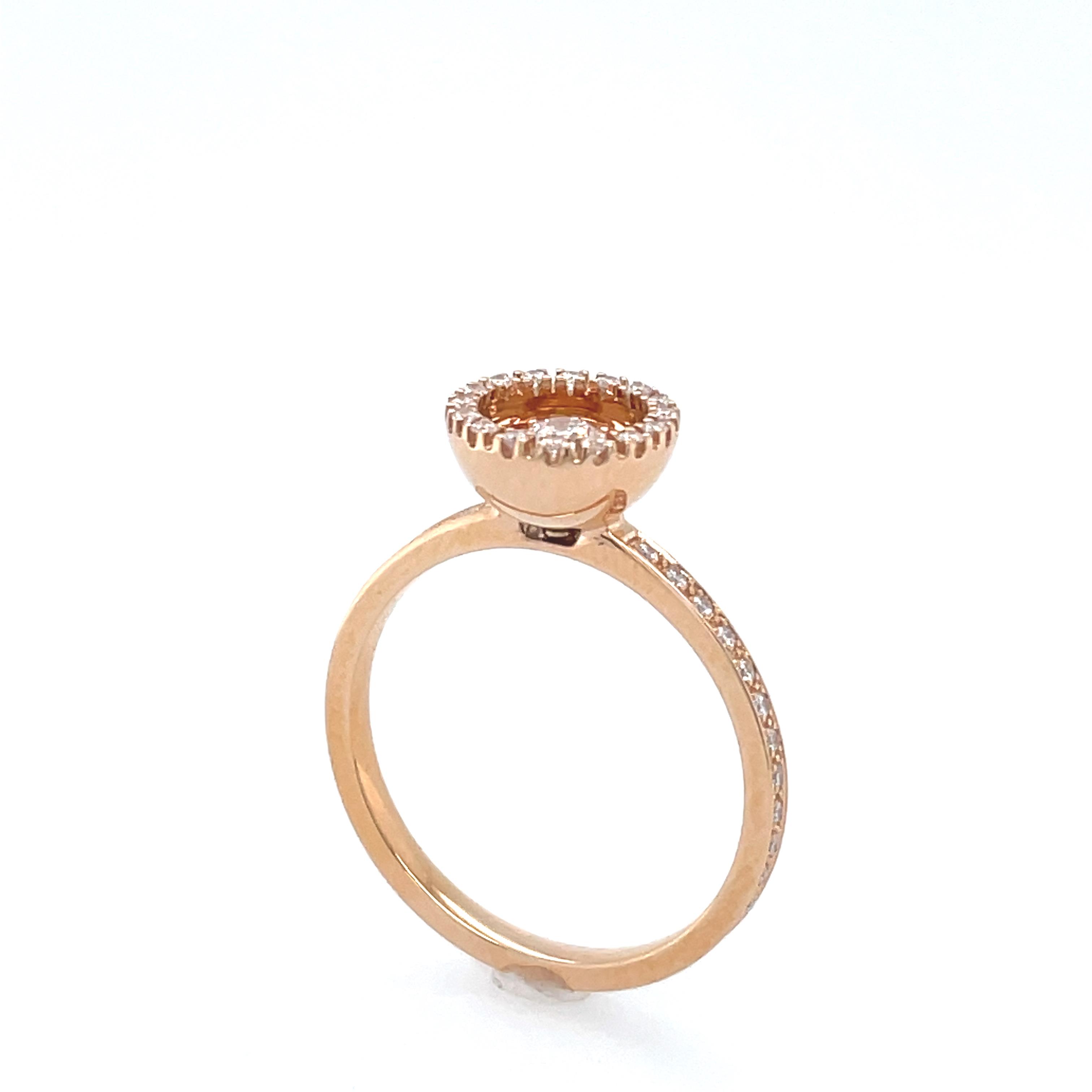 Jörg Heinz Swing Ring mit seitlichen Brillanten
